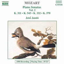 Jenő Jandó: Piano Sonata No. 12 in F major, K. 332: II. Adagio