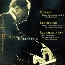 Arthur Rubinstein: Concerto No. 23, K. 488, in A/Andante