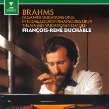 François-René Duchâble: Brahms: 2 Rhapsodies, Op. 79: No. 2 in G Minor