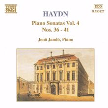 Jenő Jandó: Keyboard Sonata No. 41 in A major, Hob.XVI:26: II. Menuet al Rovescio