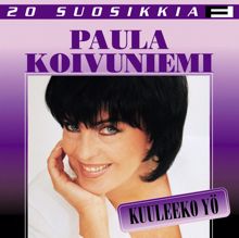 Paula Koivuniemi: Sanoja vaan