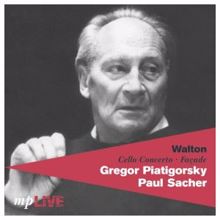 Gregor Piatigorsky, BBC Symphony Orchestra, The English Opera Group Orchestra, Sir Malcolm Sargent & Paul Sacher: Walton: Cello Concerto / Façade