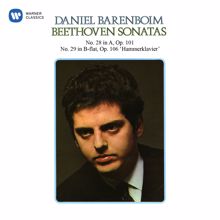 Daniel Barenboim: Beethoven: Piano Sonata No. 28 in A Major, Op. 101: I. Etwas lebhaft und mit der innigsten Empfindung. Allegretto ma non troppo