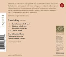 Arthur Rubinstein: Grieg: Piano Concerto Op. 16
