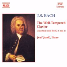 Jenő Jandó: The Well-Tempered Clavier, Book 1: XXIII. Prelude and Fugue in B major, BWV 868