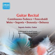 Andrés Segovia: Toccate d'intavolatura di cimbalo et organo (arr. A. Segovia for guitar): III. Passacagli