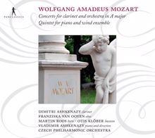 Vladimir Ashkenazy: Mozart: Clarinet Concerto, K. 622 - Piano Quintet, K. 452