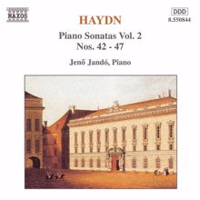 Jenő Jandó: Keyboard Sonata No. 43 in E flat major, Hob.XVI:28: II. Menuet