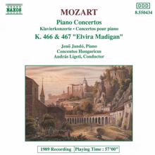 Jenő Jandó: Mozart: Piano Concertos Nos. 20 and 21