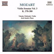 Jenő Jandó: Violin Sonata No. 26 in B flat major, K. 378: I. Allegro moderato