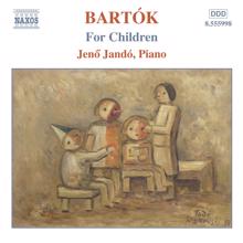 Jenő Jandó: For Children, BB 53, Vol. 1 and 2 (based on Hungarian folk tunes): Nos. 9-12: Song (Adagio) - Children's Dance (Allegro molto) - Lento - Allegro