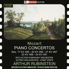 Arthur Rubinstein: Piano Concerto No. 24 in C Minor, K. 491: II. Larghetto