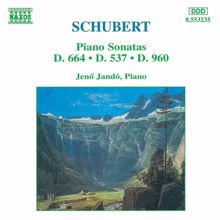 Jenő Jandó: Piano Sonata No. 13 in A major, Op. 120, D. 664: II. Andante