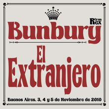 Bunbury: El extranjero (Live)