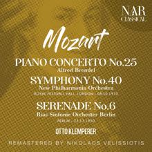 Otto Klemperer: MOZART: PIANO CONCERTO No. 25; SYMPHONY No.40; SERENADE "SERENADE No. 6"