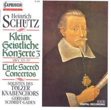 Gerhard Schmidt-Gaden: Schutz, H.: Kleiner Geistlichen Concerten, Part Ii