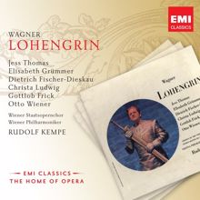 Dietrich Fischer-Dieskau/Chor der Wiener Staatsoper/Wiener Philharmoniker/Rudolf Kempe: Wagner: Lohengrin, WWV 75, Act 1 Scene 1: "Dank, König, dir dass du zu richten kamst!" (Friedrich, Männer)