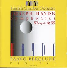 Paavo Berglund: Symphony No. 92 in G Major, Hob.I:92, "Oxford": I. Adagio - Allegro spiritoso