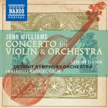 Leonard Slatkin: Williams: Concerto for Violin and Orchestra