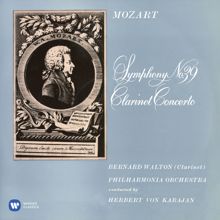 Herbert von Karajan, Bernard Walton: Mozart: Clarinet Concerto in A Major, K. 622: II. Adagio