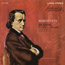 Arthur Rubinstein: Brahms: Piano Sonata No. 3 in F Minor, Op. 5; Intermezzo No. 6 in E Major, Op. 116 & Romance No. 5 in F Major, Op. 118