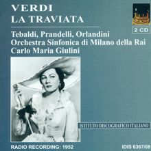 Renata Tebaldi: Verdi, G.: Traviata (La) [Opera] (1952)