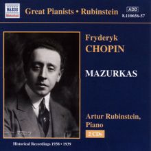 Arthur Rubinstein: Mazurka No. 36 in A minor, Op. 59, No. 1: Mazurka No. 38 in F sharp minor, Op. 59, No. 3