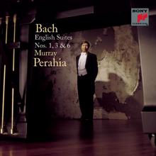 Murray Perahia: Bach:  English Suites Nos. 1, 3 & 6