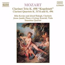 Jenő Jandó: Mozart: Piano Trio, K. 498, 'Kegelstatt' / Violin Sonata No. 26 (Arr. for Clarinet and String Trio)