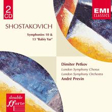 André Previn: Shostakovich: Symphonies Nos. 10 & 13 "Babi Yar"