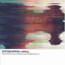 System Error: Enough Already