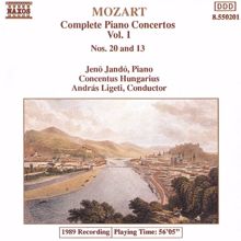 Jenő Jandó: Mozart: Piano Concertos Nos. 13 and 20
