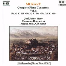 Jenő Jandó: Mozart: Piano Concertos Nos. 6, 8 and 19