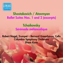 Efrem Kurtz: Shostakovich, D.: Ballet Suites Nos. 1, 2 (Excerpts) / Tchaikovsky, P.I.: Serenade Melancolique (Efrem Kurtz) (1952)