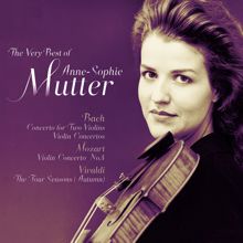 Anne-Sophie Mutter, Leslie Pearson: Bach, JS: Violin Concerto No. 1 in A Minor, BWV 1041: II. Andante