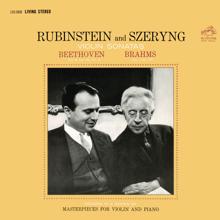 Arthur Rubinstein: Beethoven: Violin Sonata No. 8 in G Major, Op. 30 - Brahms: Violin Sonata No. 1 in G Major, Op. 78