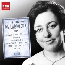 Alicia De Larrocha: Soler: Piano Sonata in F-Sharp Major, R. 90