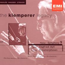 Otto Klemperer/Philharmonia Orchestra: Mahler 9/Wagner/R Strauss