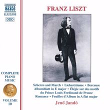 Jenő Jandó: Albumblatt No. 1 in E major, S164/R64, No. 1