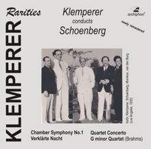 Otto Klemperer: Piano Quartet No. 1 in G Minor, Op. 25 (arr. A. Schoenberg): III. Andante con moto