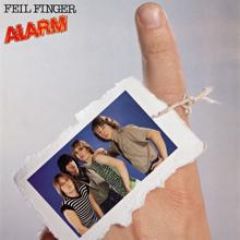 Alarm: Feil finger