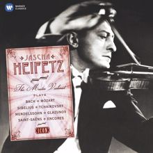 Jascha Heifetz: Bach, JS: Sonata for Solo Violin No. 1 in G Minor, BWV 1001: I. Adagio