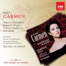 Michel Plasson, Angela Gheorghiu, Choeur Les Éléments: Bizet: Carmen, WD 31, Act 1: Chœur des cigarières. "Mais nous ne voyons pas la Carmencita !" - "Quand je vous aimerai ?" (Chœur, Carmen)