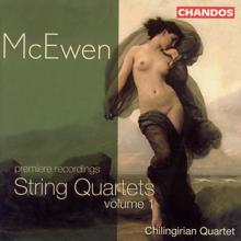 Chilingirian Quartet: String Quartet No. 7 in E flat major, "Threnody": quarter note = 72 —