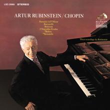 Arthur Rubinstein: Chopin: Barcarolle, Op. 60; 3 Nouvelles Études; Boléro, Op. 19; Fantaisie, Op. 49; Berceuse, Op. 57 & Tarantelle, Op. 43