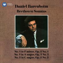 Daniel Barenboim: Beethoven: Piano Sonata No. 1 in F Minor, Op. 2 No. 1: III. Menuetto. Allegretto
