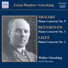 Walter Gieseking: Mozart / Beethoven / Liszt: Piano Concertos (Gieseking, Rosbaud, Wood) (1932, 1936, 1937)
