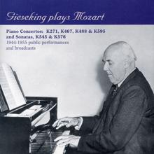 Walter Gieseking: Gieseking plays Mozart (1944-1955)