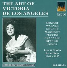Victoria de los Ángeles: Vocal Recital: Angeles, Victoria De Los - Mozart, W.A. / Wagner, R. / Gounod, C.-F. / Massenet, J. / Granados, E. / Fuste, E. / Turina, J. (1949-1955)