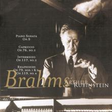 Arthur Rubinstein: Rubinstein Collection, Vol 21: Brahms: Sonata No. 3 in F Minor, Capriccio, Intermezzo, Rhapsodies